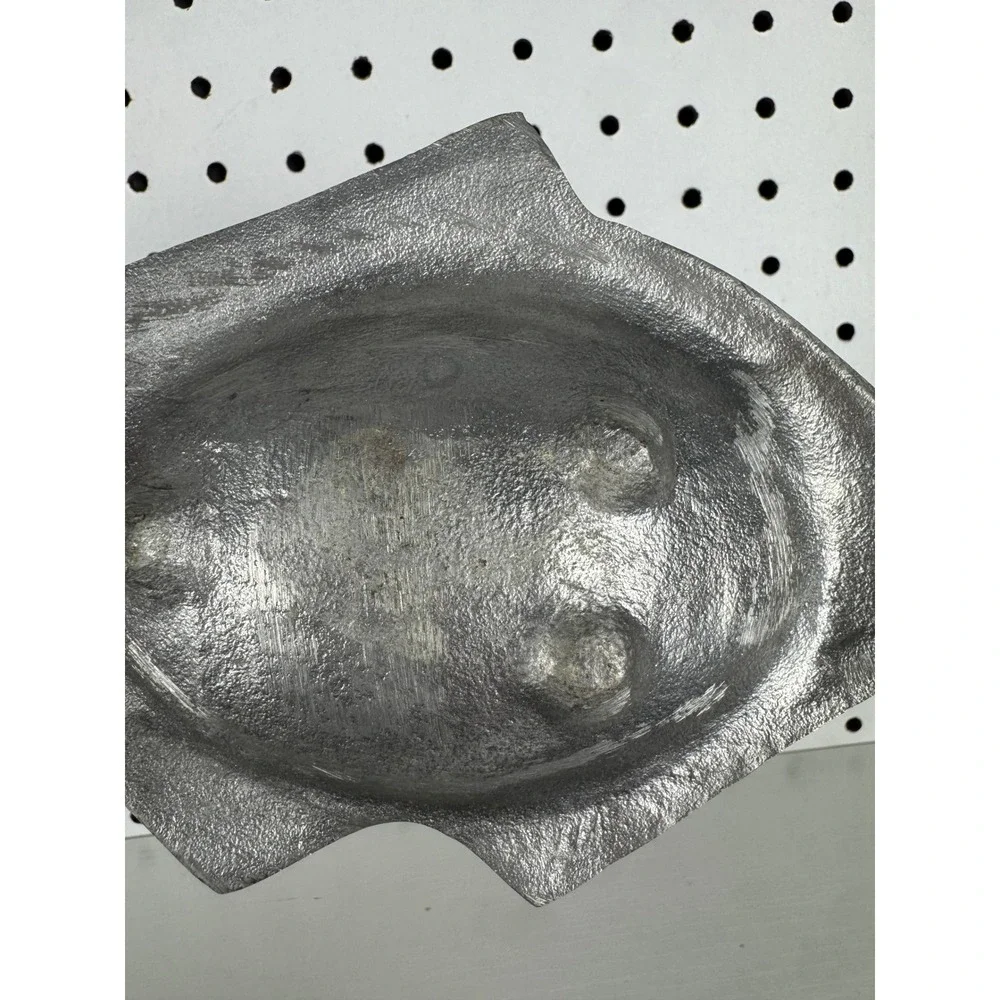 VTG Aluminum Fish Trinket Dish Catchall Nautical Coastal Decor